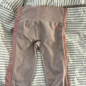 OG Gymshark Small lengths. Grey and coral with butt contour